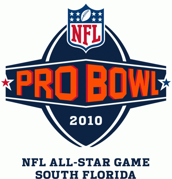 Pro Bowl 2010 Primary Logo t shirts iron on transfers